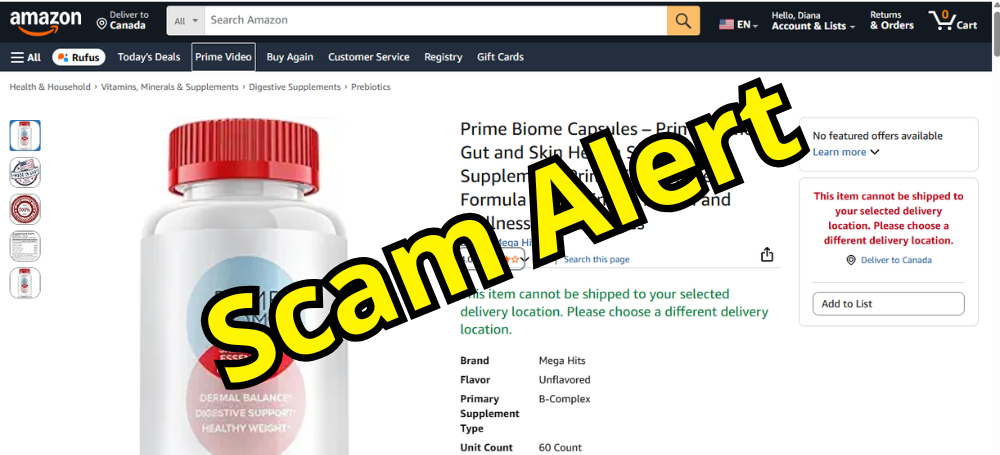 Prime Biome is a scam